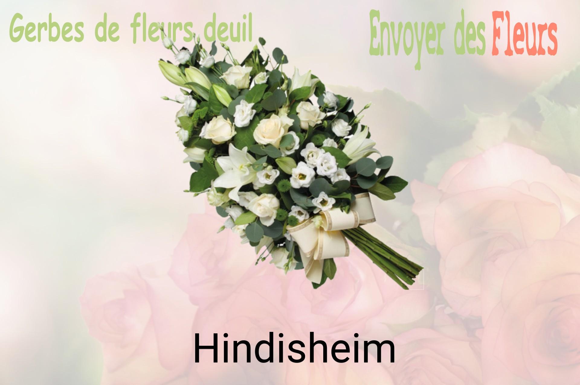 Gerbe de fleurs de deuil livrée à Hindisheim